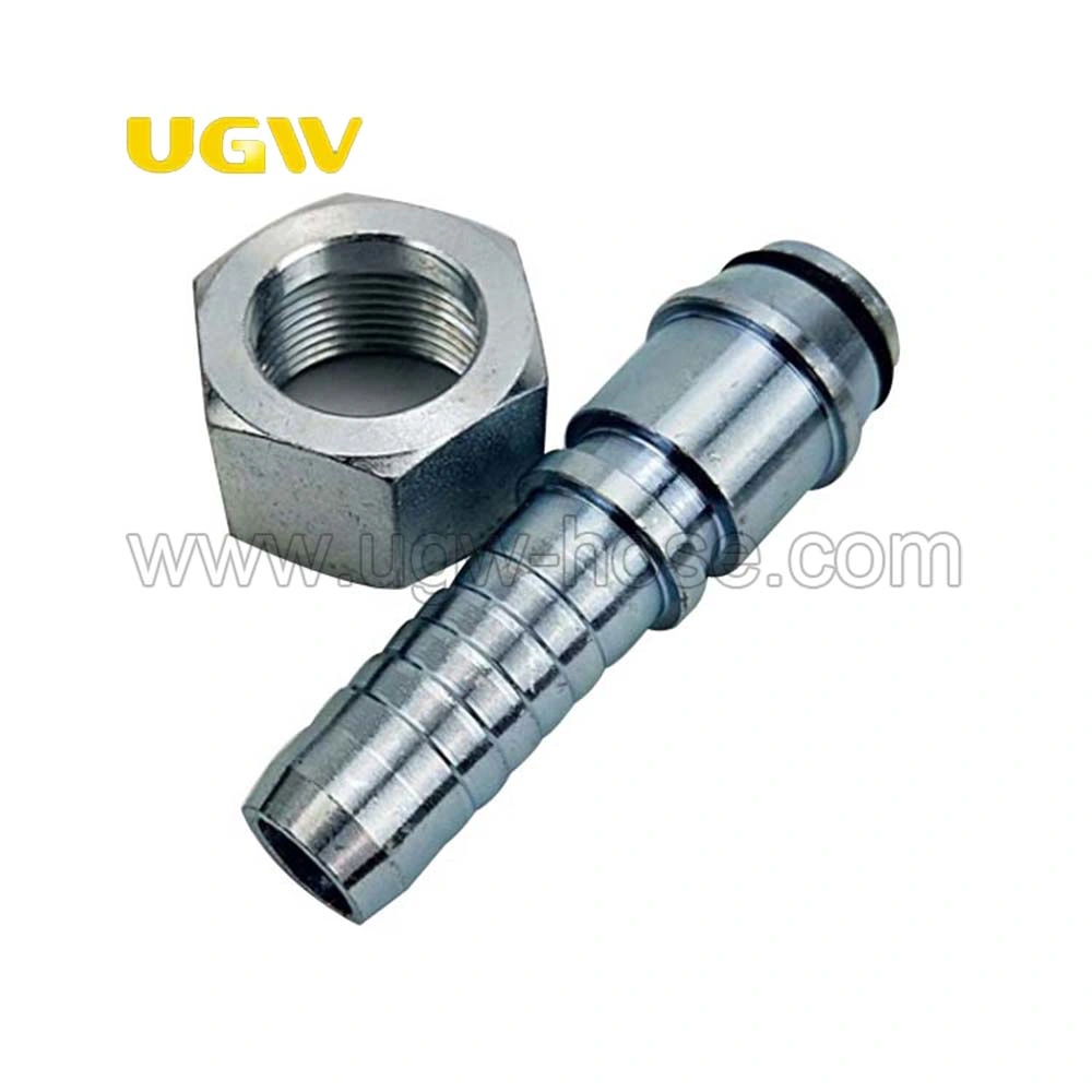 Iron One Piece Hydraulic Hose Fitting Parker 43 Series Fittings