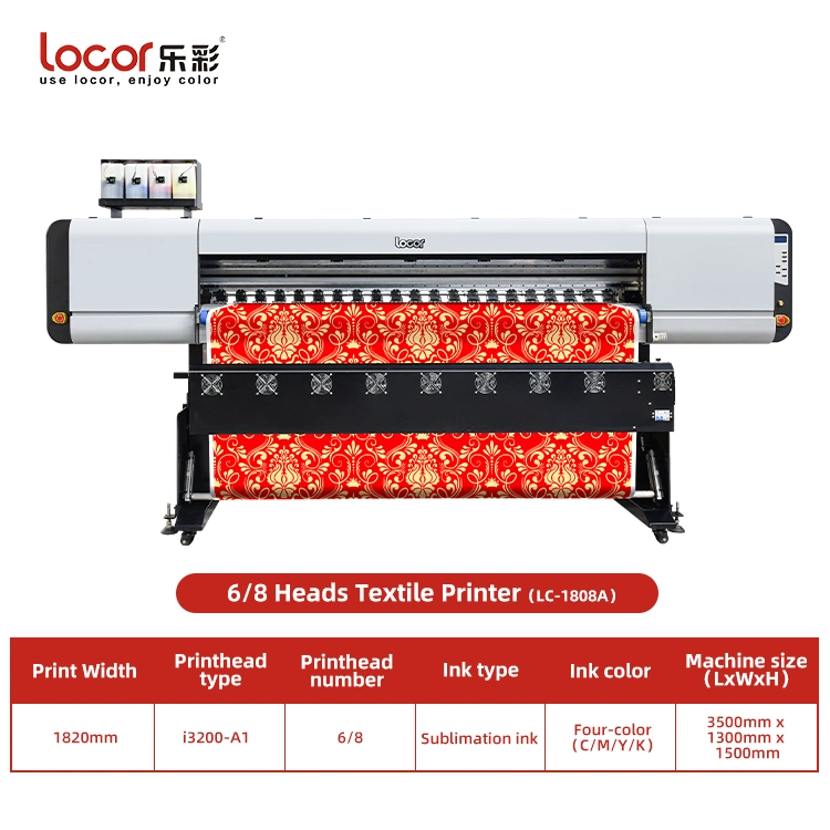 1.8m 6FT Heat Transfer Sublimation Printer Printing Machine Price