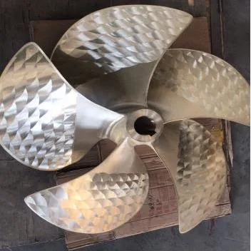 Customized 5 or 4 Blades Cu3 Fixed Pitch Marine Propeller