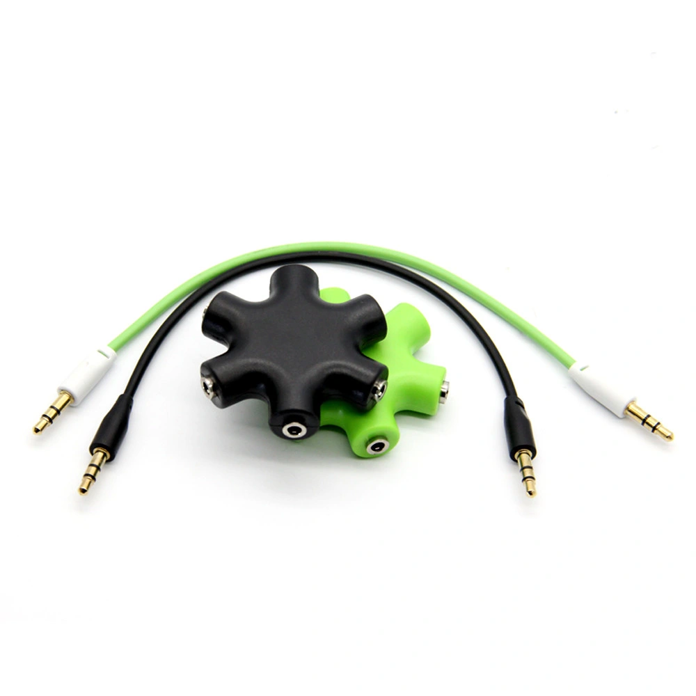 Mutiple 3.5mm Jack Headphone Splitter Audio Adapter for Promotional Gift