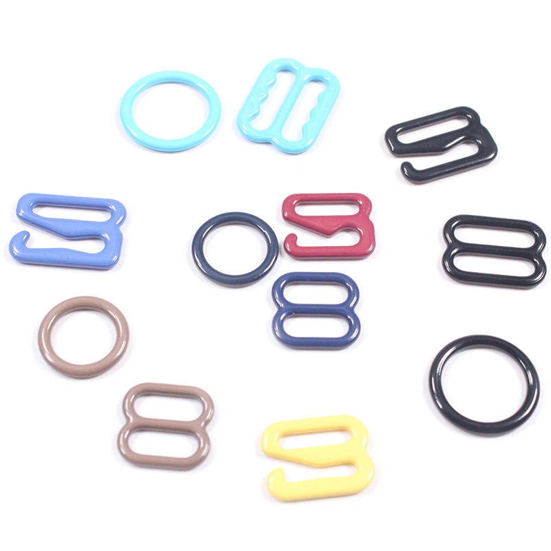 Factory Price Adjustable Slider and Ring Bra Accessories Bra Hook and Slider Swimwear Buckle