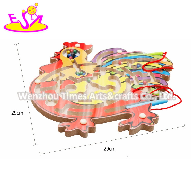 Most Popular Educational Wooden Marble Maze Toy for Kids W11h050