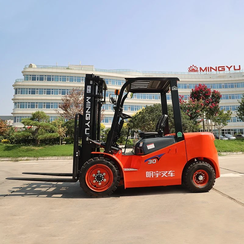 Usine bon marché 3.0 tonne 3t 3000kg Diesel industriel petit chariot élévateur Avec ce/ISO pour la vente