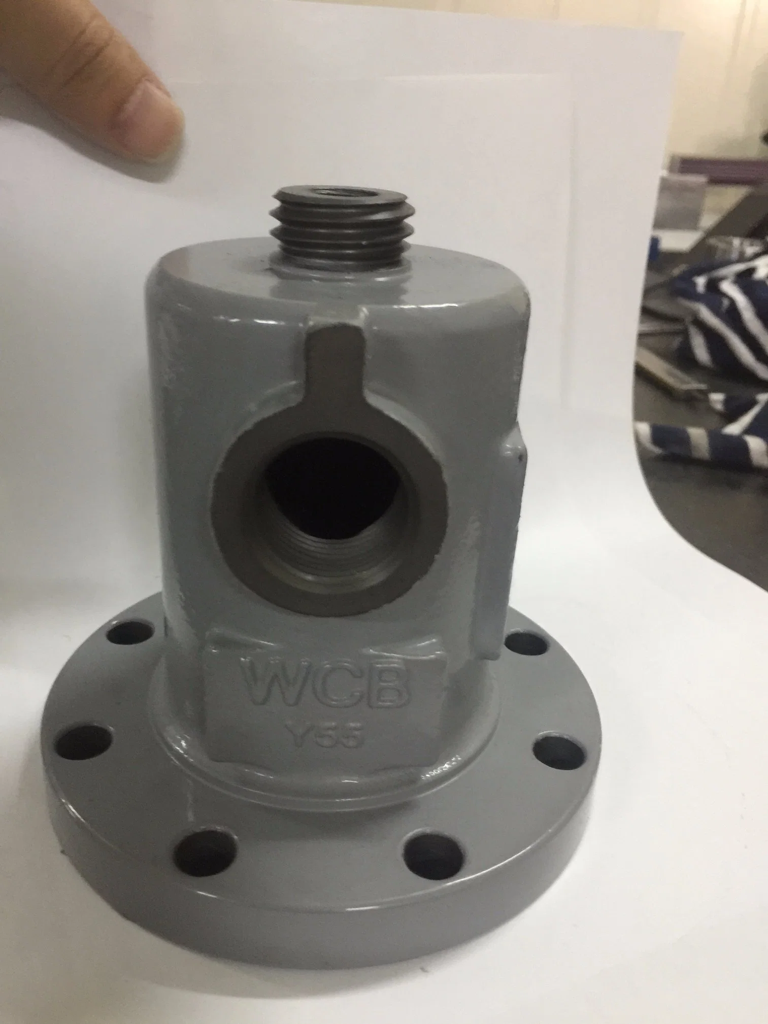 Hydraulic Cylinder Low Carbon Steel Casting Ends