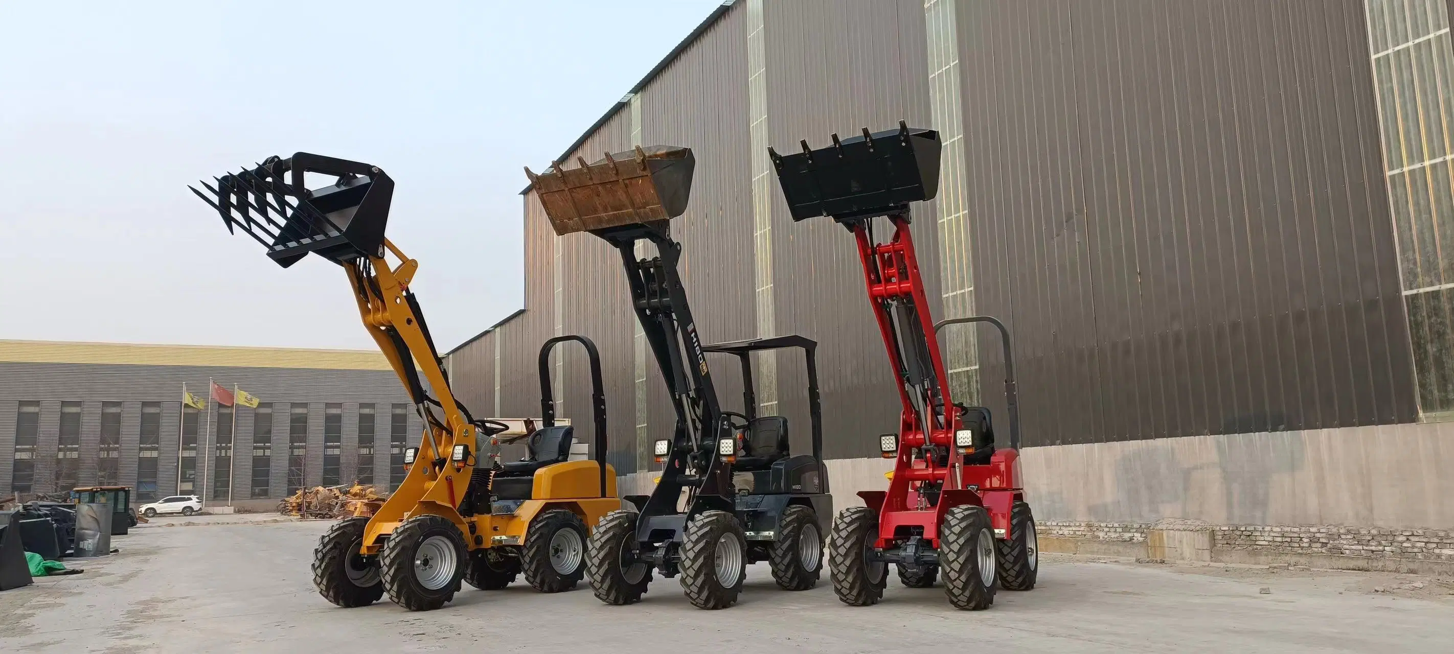 China Loader Original Factory CE Skid Loader Skid Steer Loader Engine Power 16.8kw Loading Top Prices