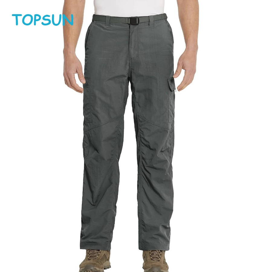 Men&prime; S Quick Dry Upf 50+ Outdoor Hiker Cargo Pants