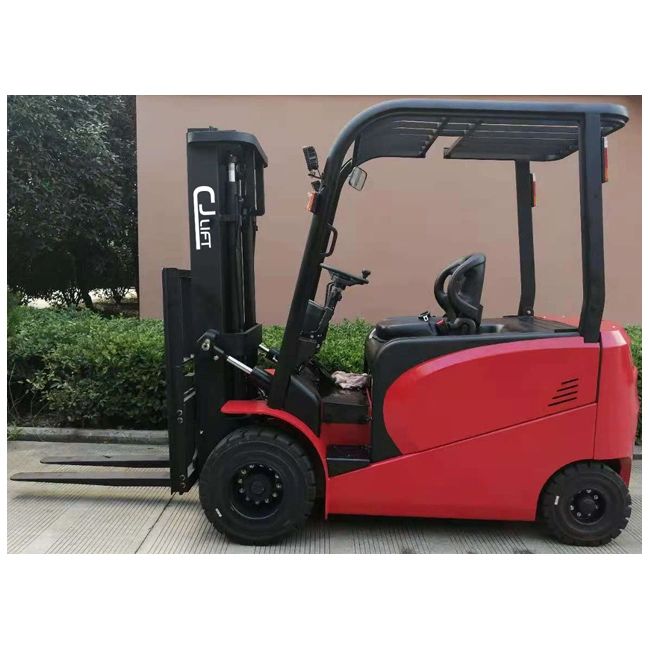 China Manufacturer 1.8 Ton 4 Wheel Electric Forklift Truck for Sale