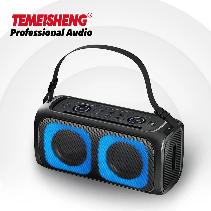 Tms-611 Double 6.5 Inch Party Box Tws Function Wireless Dance Party DJ Subwoofer Bluetooth Speaker