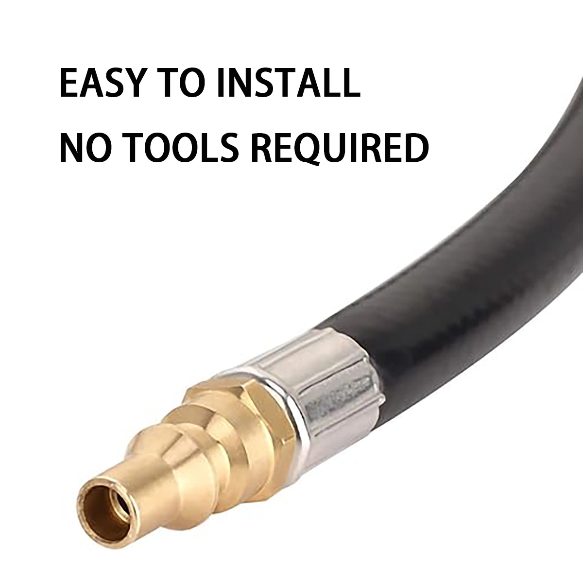 Propane Quick Connect Hose for RV to Gas Grill, Converter Replacement Connectors