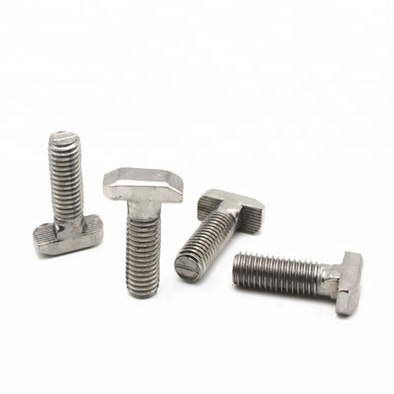 Stainless Steel T Slot Shaped Track Bolt for Solar Roof Mounting T-Bolt