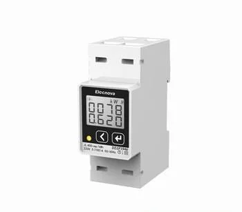 MID Certification DIN Rail Single Phase Electric Energy Meter Accuracy 0.5s 1p2w Multi Functional 63A Direct Input EV Home Charger Energy Meter