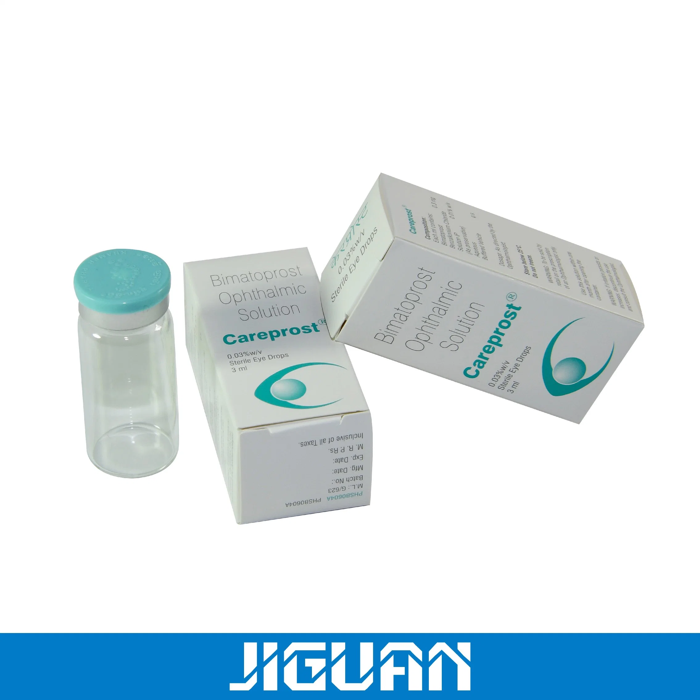 Pharmaceuticals Use Bottle Paper Box Vial Box Packaging