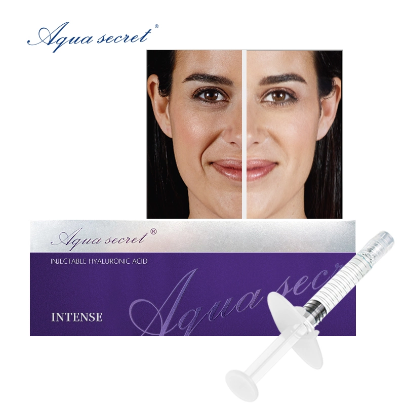 Aqua Secret Горячие продажи Ha Hyaluronic Acid dermal 1мл 2мл Заливка LIP Cheek Chin