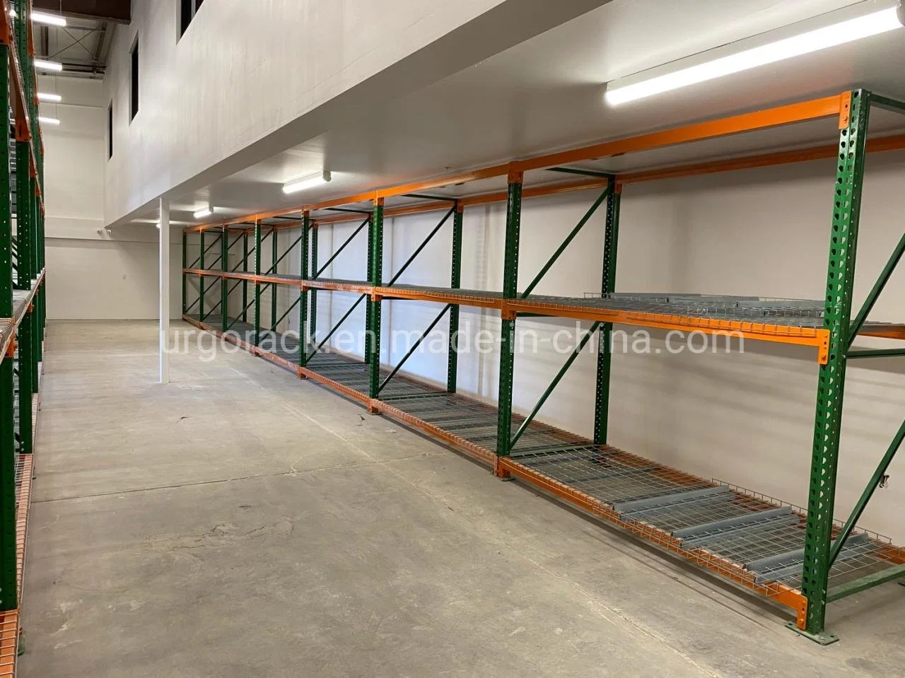 Us Type Heavy Loading Teardrop Pallet Racking