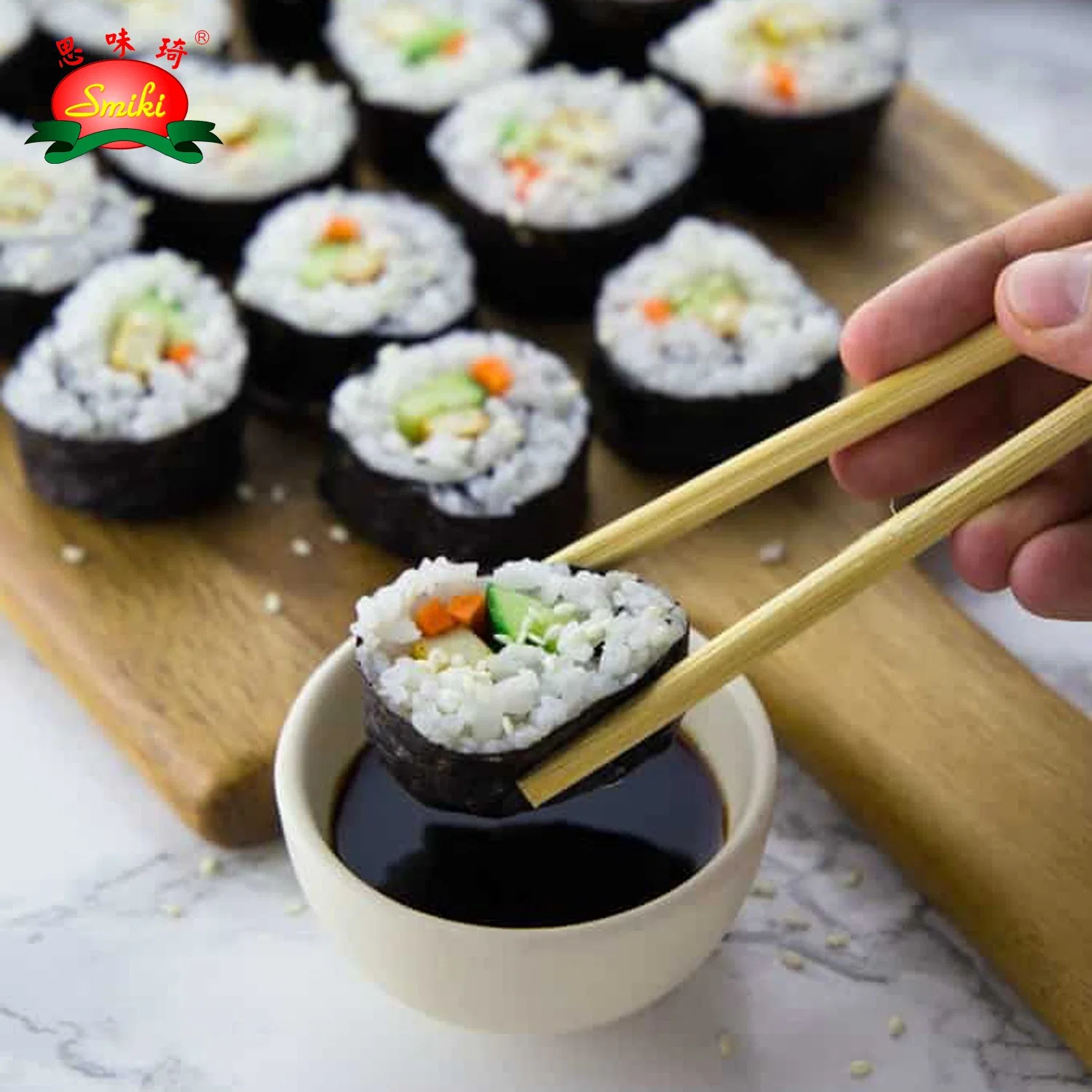 Natural saludable de tren de Sushi espesa la salsa de soja 1,9 L