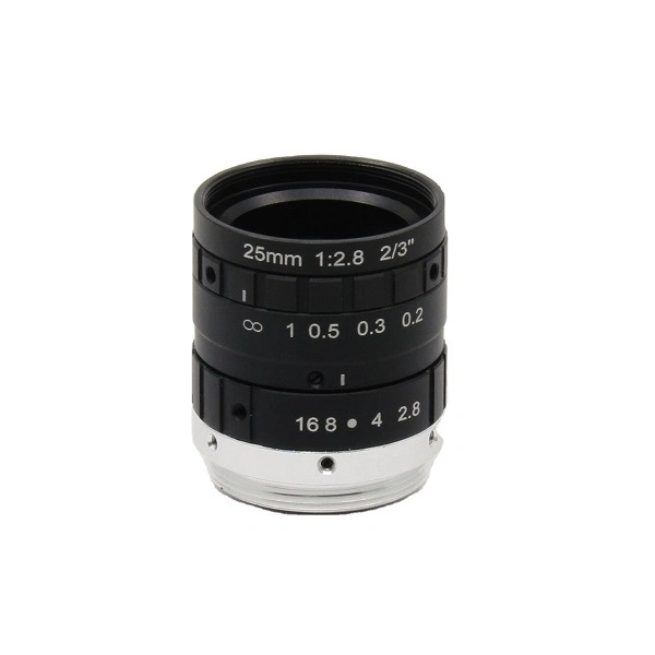 10MP 25mm 2/3" F2.8-16 C Mount Fixed Fofus Camera Machine Vision Lens