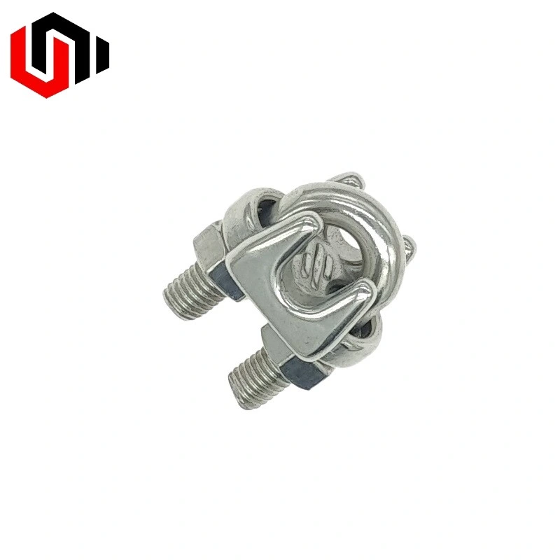 Manufacture Drop Forged Wire Rope Clip DIN741 Rigging Stainless Steel