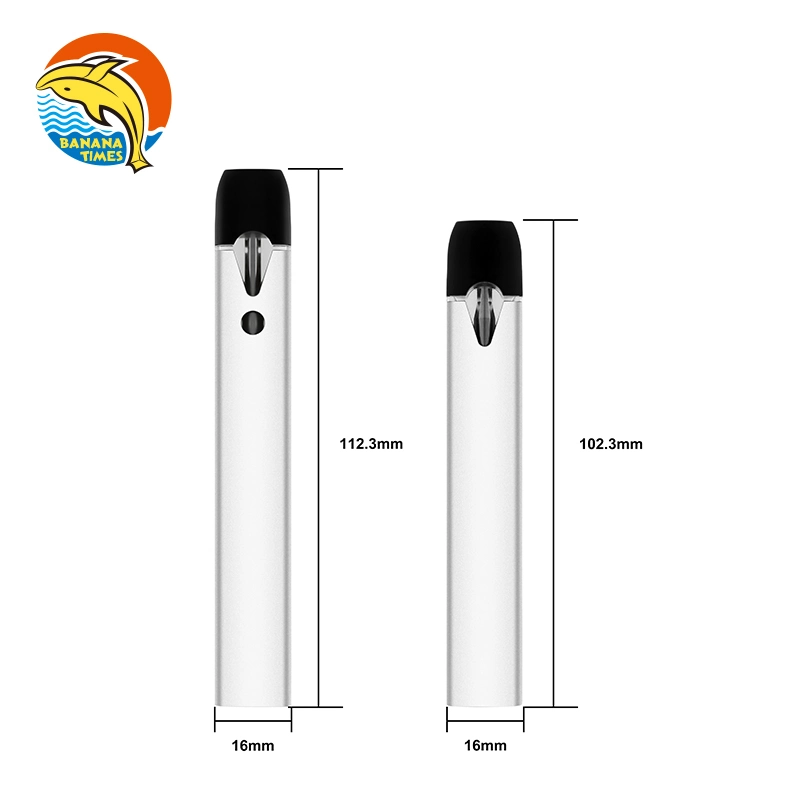 China Original Factory Wholesale/Supplier OEM 0.5ml 1ml Thick Oil Vape Pen 380mAh Rechargeable Hhc Disposable/Chargeable Vape