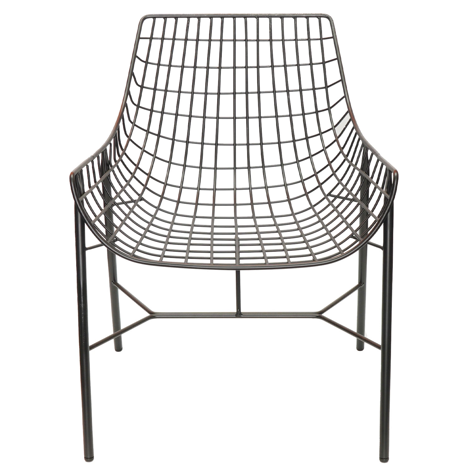 Super Vente Vintage Antique chaise rembourrée forgé Outdoor meubles de jardin pour patio jardin du fil de fer chaise de salle à manger