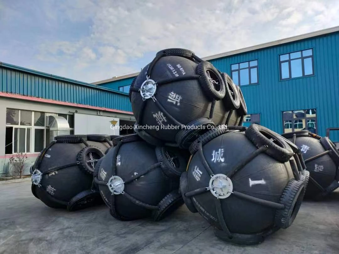 Qingdao Xincheng Pneumatic Marine Balloon Rubber Fender for Boat Dock