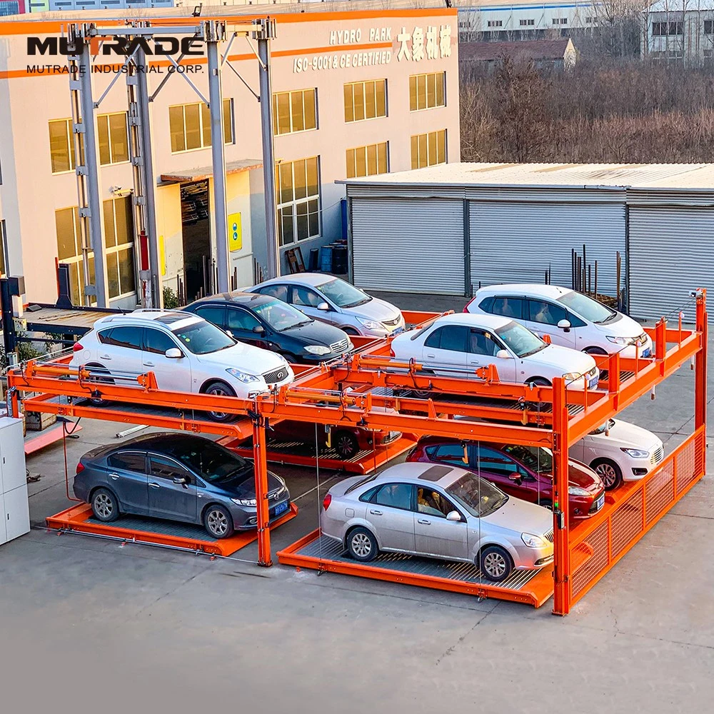 2500kg Capacity Puzzle Parking System Public Parking Lot