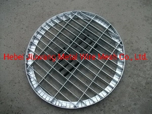 Hot DIP Galvanized Carbon Steel Manhole Cover Grating Sewage Cover Grating Steel Drainage Cover Ditch Cover Floor Drain Cover Steel Manhole Cover Steel Drainage