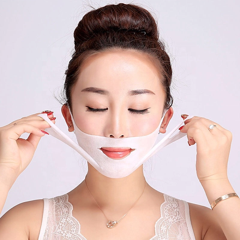 Double V Line Face Lift Mask and Lifting Patch for Chin up Hydrogel Ultra V Neck Line Lower Face Mask