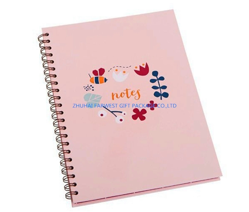 Paper Notebooks Printing Custom Artwork Simple Notebook A5 Size Wholesale/Supplier