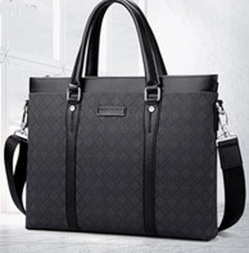 King Genuine Men's Handbag New Business Briefcase Shoulder Bag Cross Body Bag Men's Computer Bag