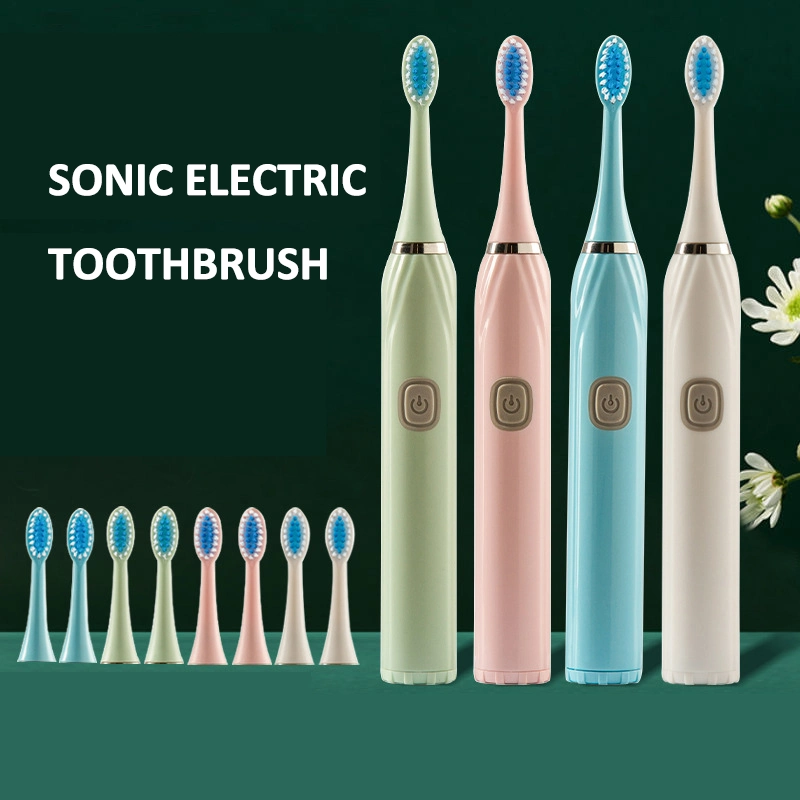 Home Appliance Auto Electric Tooth Brush with 3 Brush Heads