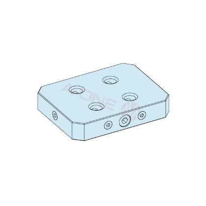 Lang Self Centering Vise Zero Point Quick Change Manual Locking System Pallet 3A-110169