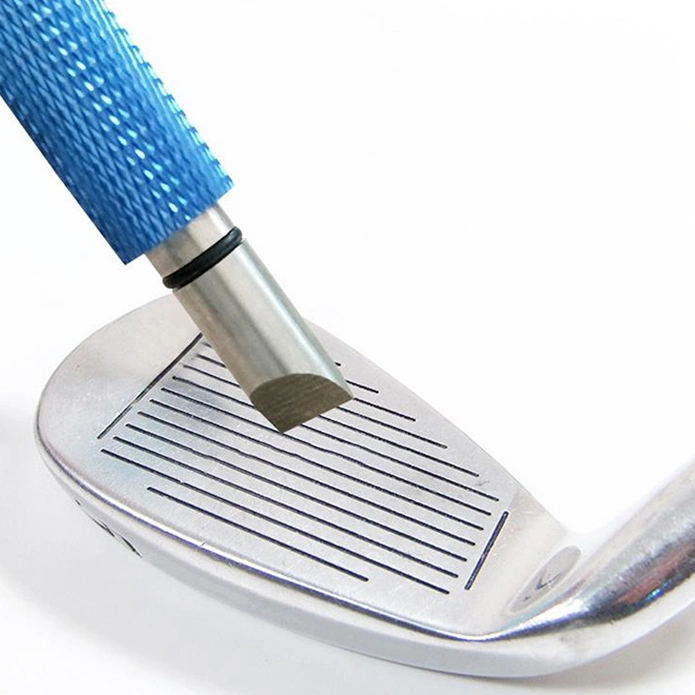 Dongguan Usine de gros de matériel personnalisé de pièces d'usinage CNC aluminium Golf raboteuse de rainure d'outils de haute précision à fente de Golf de couteau de nettoyage