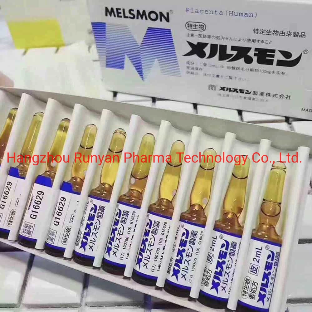 Inyección Melsmon la placenta humana 2ml originalmente Japón