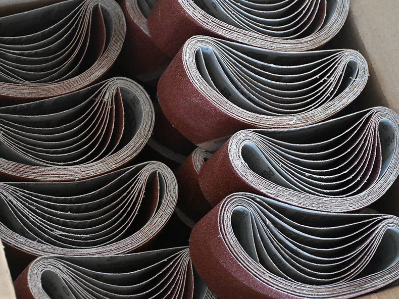 China Fabrik Aluminium Oxide Schleifband Schleifband Gxk51 Großhandel