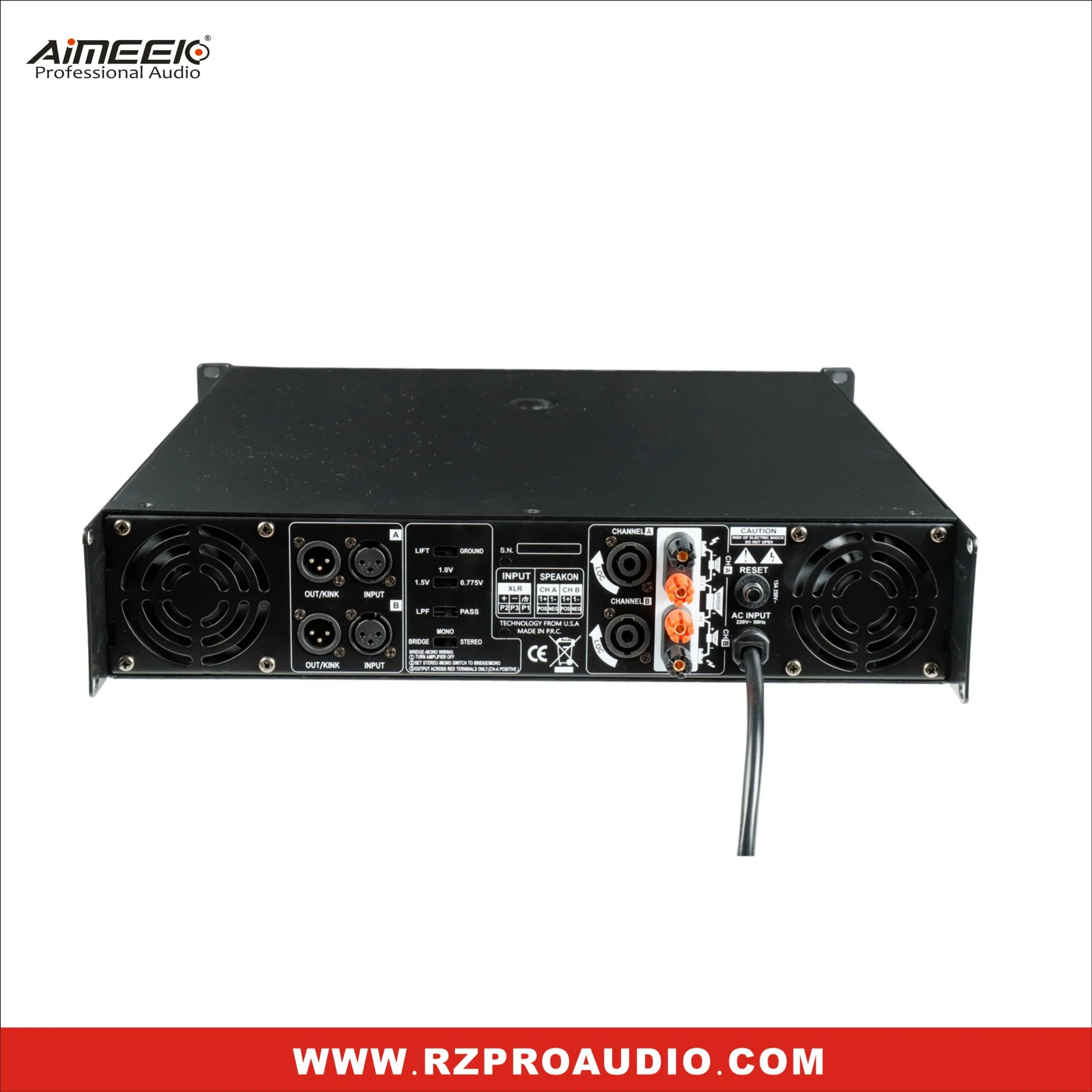 amplificador de potência de 800W Professional Classe H 100% cobre puro amplificador do transformador, Estágio, PRO Audio