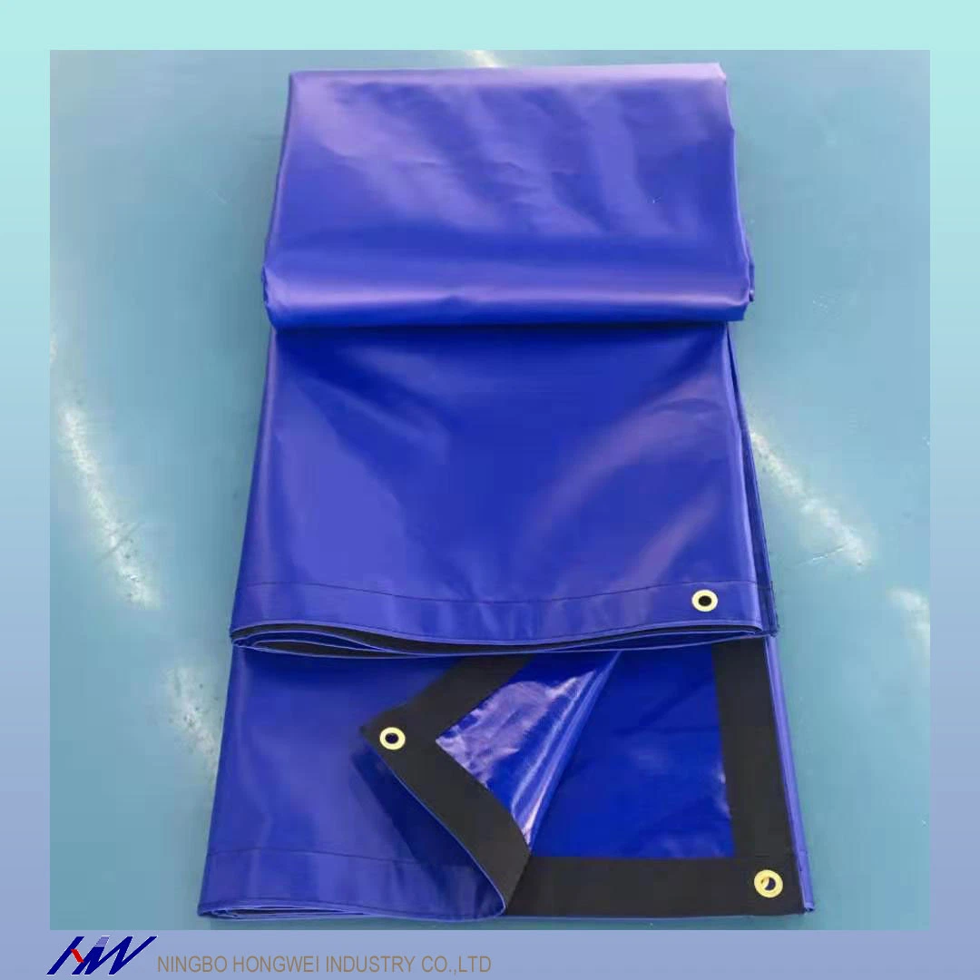 Wasserdichte Polyester PVC Tarps Tarpaulin LKW Abdeckung mit Ösen D-Ringe