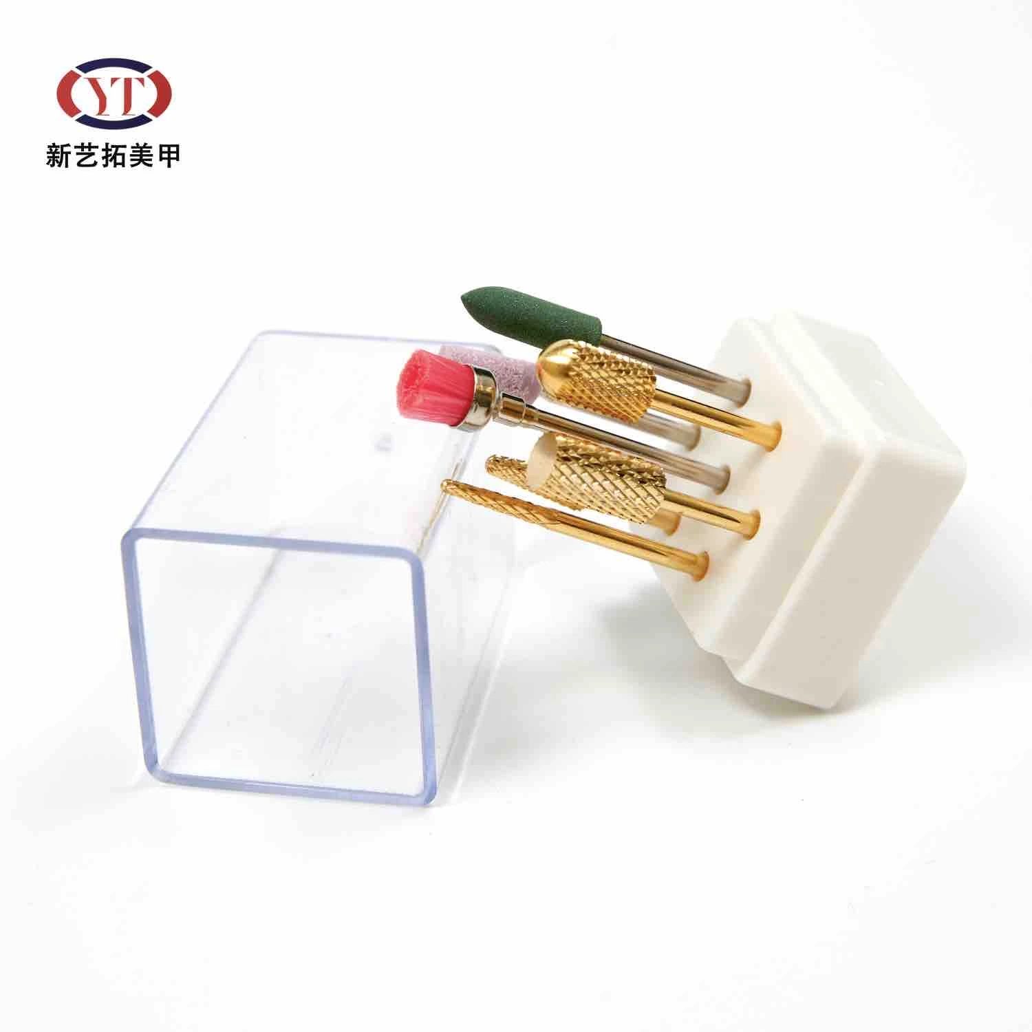 Carbide Ceramic Nail Beauty Drill Bit Kit, Wholesale/Supplier Manicure Products Umbrella L05double Ytmj-Tz-17g