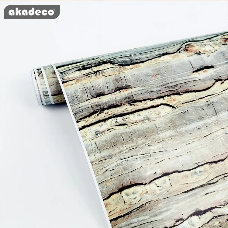 Free Samples PVC Marble Wallpaper Fashionable Furniture Decoration