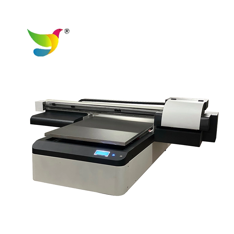 Impresora de cama plana UV de 6090 LED impresora de inyección de tinta i3200/XP600 cabezal digital Máquina de impresión
