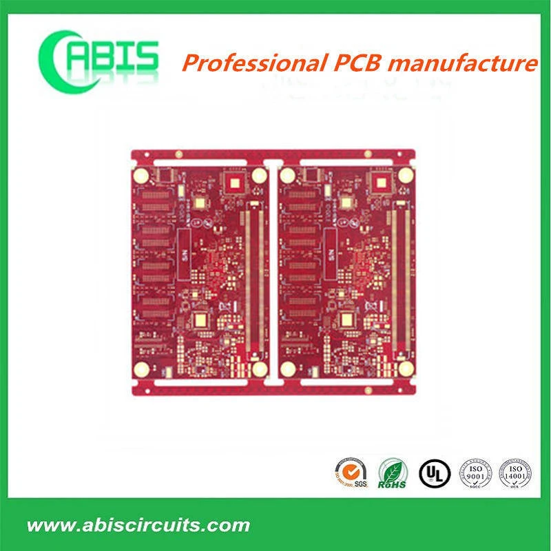 PCB rojo 94V0 electrónico PCBA Esquema PCB Diseño PCB circuito Diseño