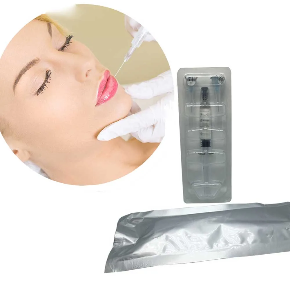 Fabricación Dermal Injectable Lip Fillers 1ml ácido Hialurónico para el Relleno de inyección de cara