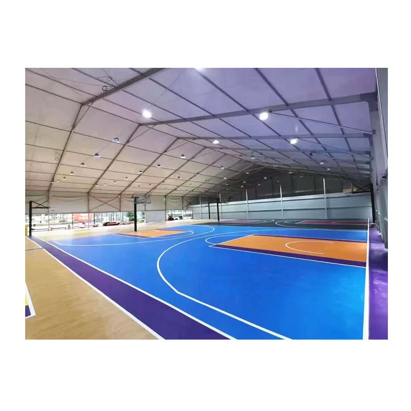 Sol multi-usage pour terrains de sport pour le basketball/badminton/tennis carreaux de sol extérieur Sol en plastique pour terrain de jeu