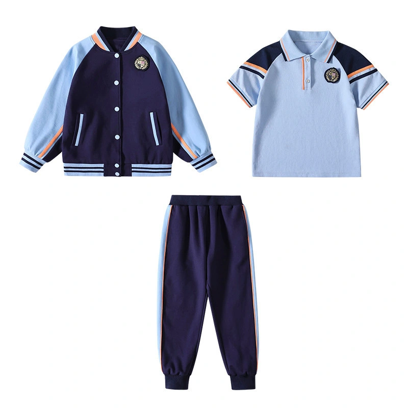 Comfortable Student's School Uniform Sportswear Outdoor Spring Autumn High quality/High cost performance 