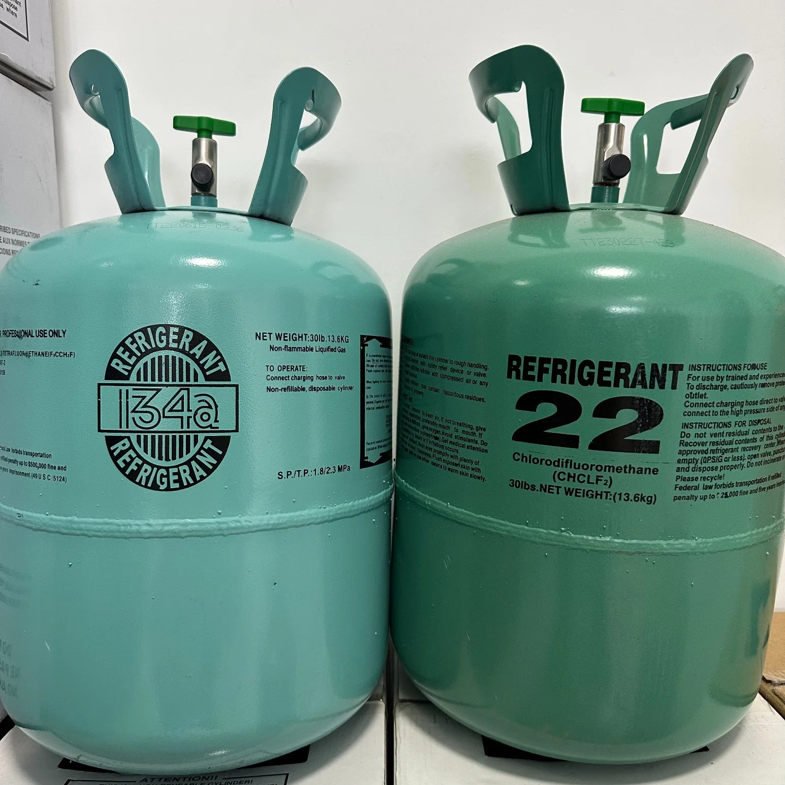 99.9% Purity Refrigerant Gas R134A