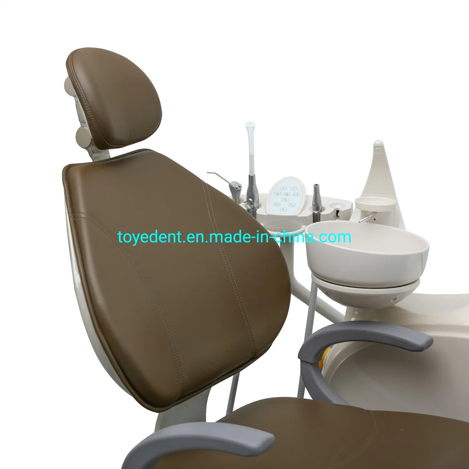 High quality/High cost performance Cuspidor Dental Chair Unit Dental Chairs in China