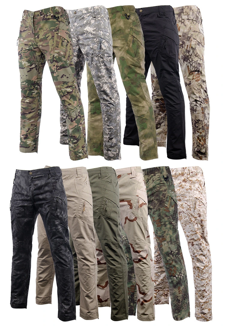 Custom IX9 Hiking Work Men's Plus Size Pants & Trousers Tactical Cargo Pants