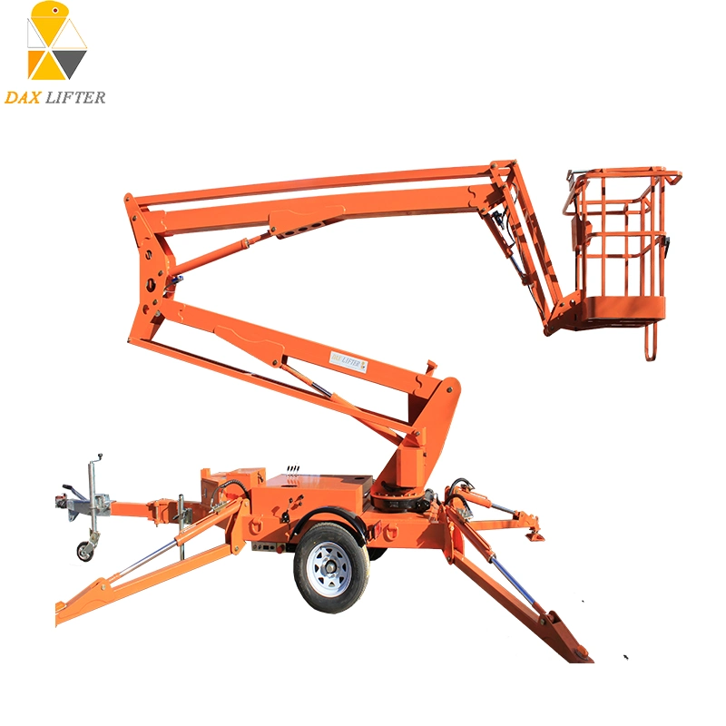 Hot Sale Hydraulic Drive Truck-Towed Articulated Aerial Work Equipment