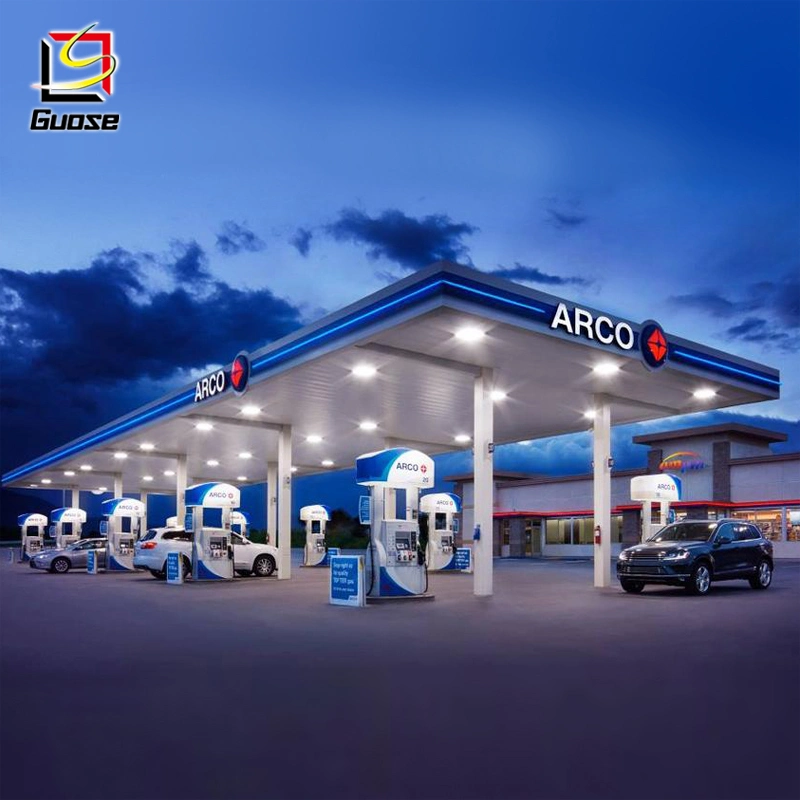 Full Set Equipment for Petrol Station with Canopy and Pylon