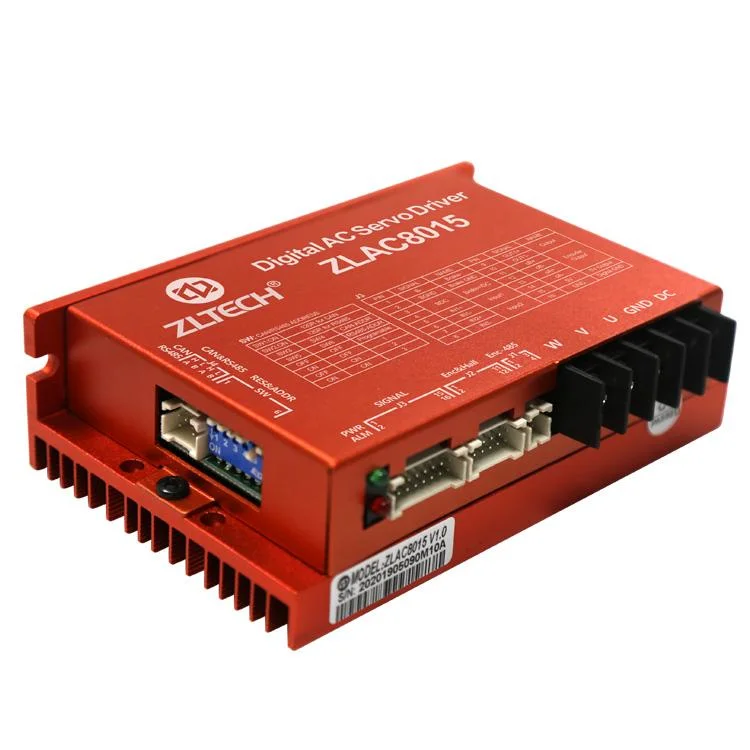 Zltech Canopen DS301 DS402 RS485 Modbus RTU 15A-30A 24-48V 500W CC sans balai de 3-Phase moyeu Driver de moteur servo pour Robot de livraison