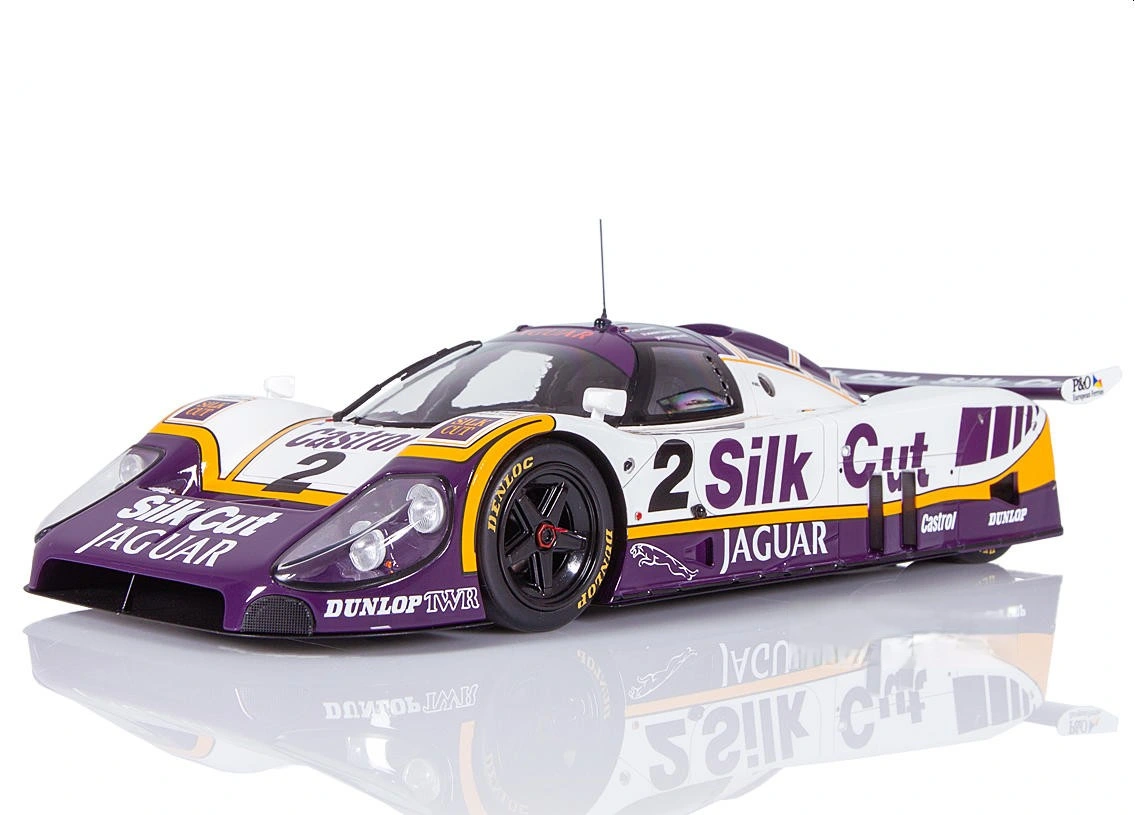 Jaguar Xjr-9 Lm Twr Silk Cut Winner Le Mans 1988 Scale Model